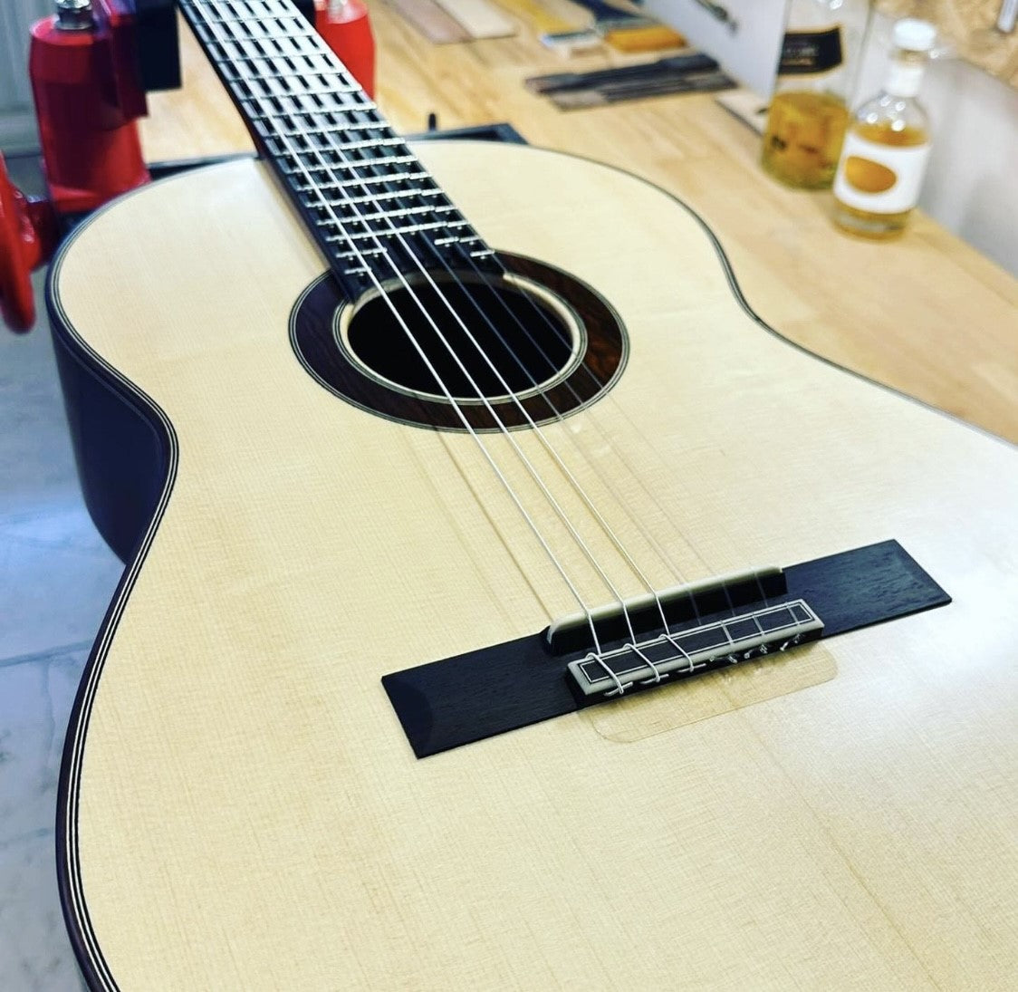 Adjustable Microtonal Acoustic Guitar (MTAG) - Colin Keefe Model